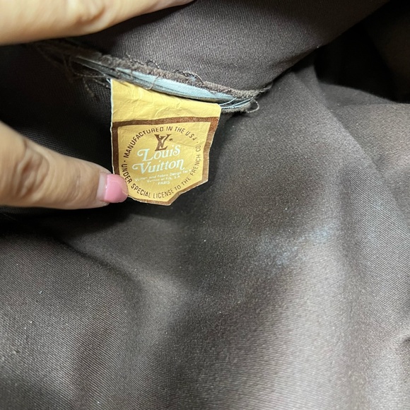 Louis Vuitton LV Monogram Sac Plat Vintage French Company Paper Tag - Picture 16 of 16